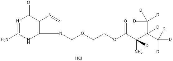 Valacyclovir-D8 Hydrochloride